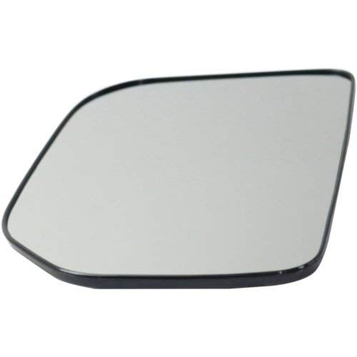 Kool Vue Driver Side Mirror Glass Compatible With 2007-2014 Toyota Fj Cruiser, Flat Glass Type, To1324161 With Backing Plate