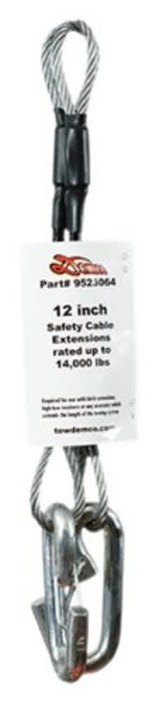 Demco 9523064 12 Safety Cable Extensions, (Set Of 2)