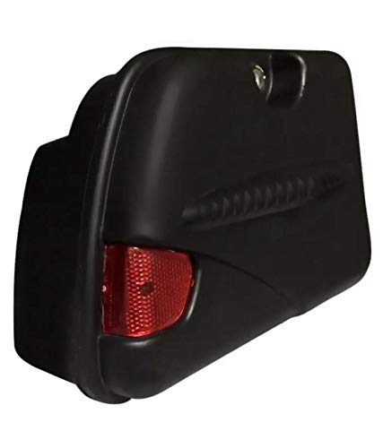 Mizzeo Bike Side Luggage Box Black For Suzuki Gixxer Sf