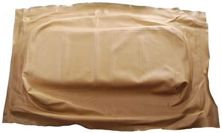 Golf Cart EZGO TXT 1995-2013 Front Seat Covers - OEM Match - Tan - Bottom