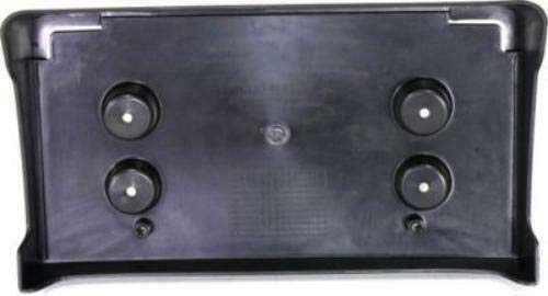 Dat Auto Parts Front License Plate Bracket Tag Holder Frame Replacement For 2010-2016 Cadillac Srx Black Textured Gm1068130 2577