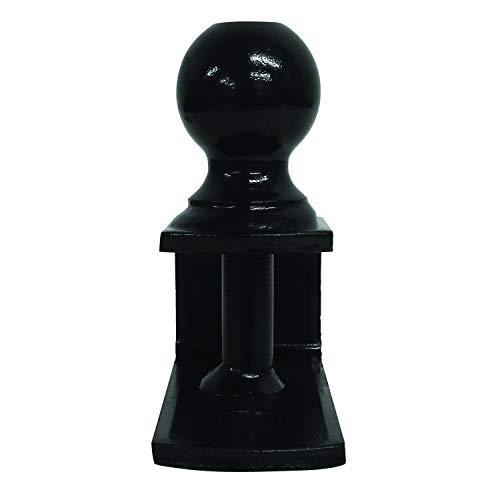 Extreme Max 5001.1379 3-In-1 Atv Ball Mount With 2'' Ball - 1-1/4'' Solid Shank