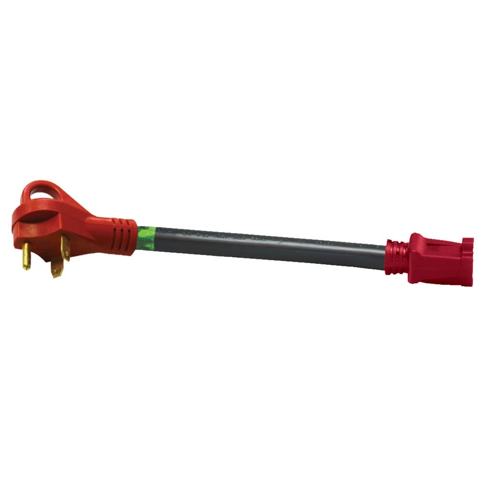 Valterra A10-3015Hvp 12'' 30 Amp Male To 15 Amp Female Adapter With Handle