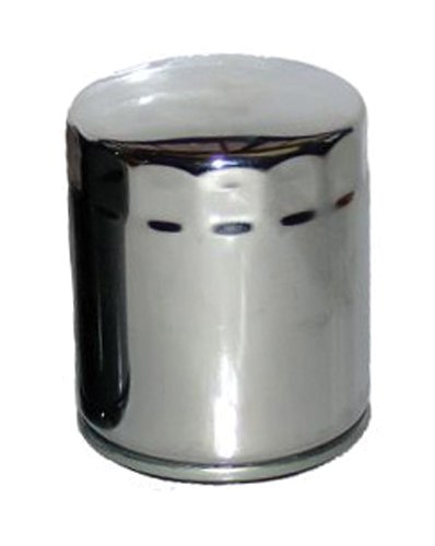 Hiflofiltro Hf170C-4 Chrome Standard Premium Oil Filter, 4-Pack