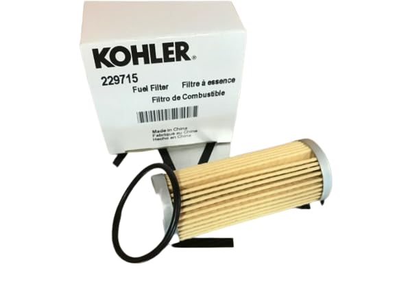 Kohler 229715 Fuel Filter with O-Ring Genuine OEM