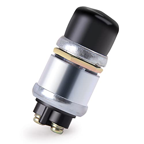 big-autoparts Engine Start Push Button Momentary Start Switch 12V Weatherproof Push Button Start Switch for Car Truck Boat RV AT