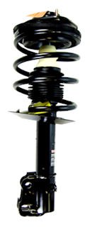 Trq Front Strut & Coil Spring Assembly Set Driver & Passenger Sides Compatible With 95-99 Dodge Neon Plymouth