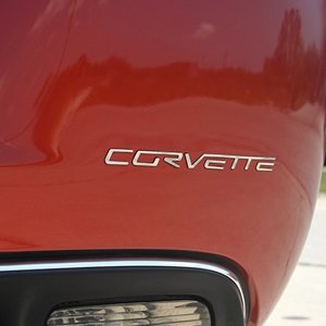 Corvette Rear Letters - Mirror Finish Stainless Steel (Set) : C6,Z06,Zr1,Grand Sport