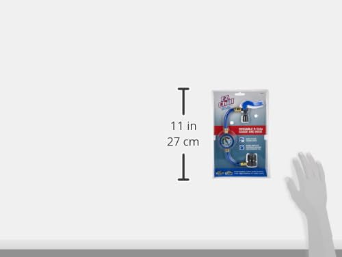 Interdynamics Car Air Conditioner Refrigerant Gauge And Hose By Interdynamics, Ez Chill Reusable Ac Recharge Kit For Cars, Trucks,3 X 11 X 8 Inches
