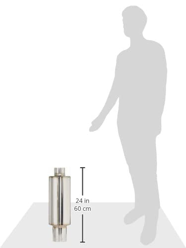 Vibrant Performance 1059 Tpv Turbo Muffler, 3 Inch