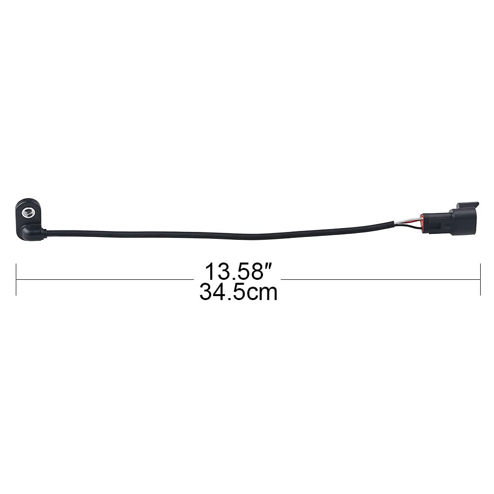 Wmphe Compatible With Speed Sensor Harley Davidson Electra Glide Softail Road Glide Road King 2000 2001 2002 2003 2004 2005 2006, Motorcycle Electronic Speedometer Sensor 74430-00D, 74430-00C