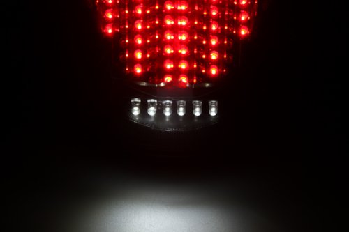 Integrated Sequential Led Tail Lights Smoke Lens For 2009-2017 Yamaha Fz6R