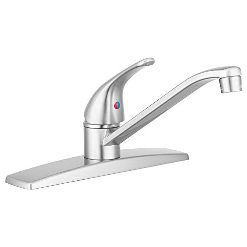 Dura Faucet Df-Nmk600-Sn Rv Swivel Kitchen Sink Faucet (Brushed Satin Nickel)