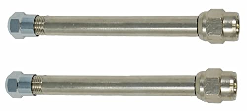 Tireminder 3 Inch Straight Valve Extender, 2 Pack