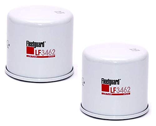 Lf3462 Fleetguard Lube Spin-On (Pack Of 2) Cummins Onan 1220827, Kubota 1524132092, Hh15032094