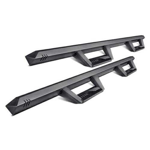 N-Fab Epyx Steps - Black Modern Steel - Fits Ford Bronco 2-Door 2021-Current