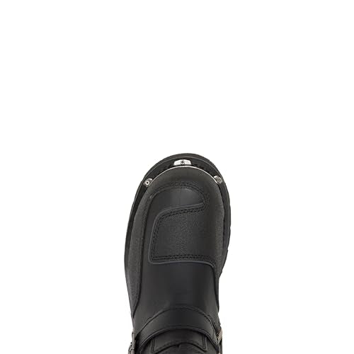 Harley-Davidson Footwear Men'S Shift Leather Motorcycle Casual Boot, Black, 12 M Us