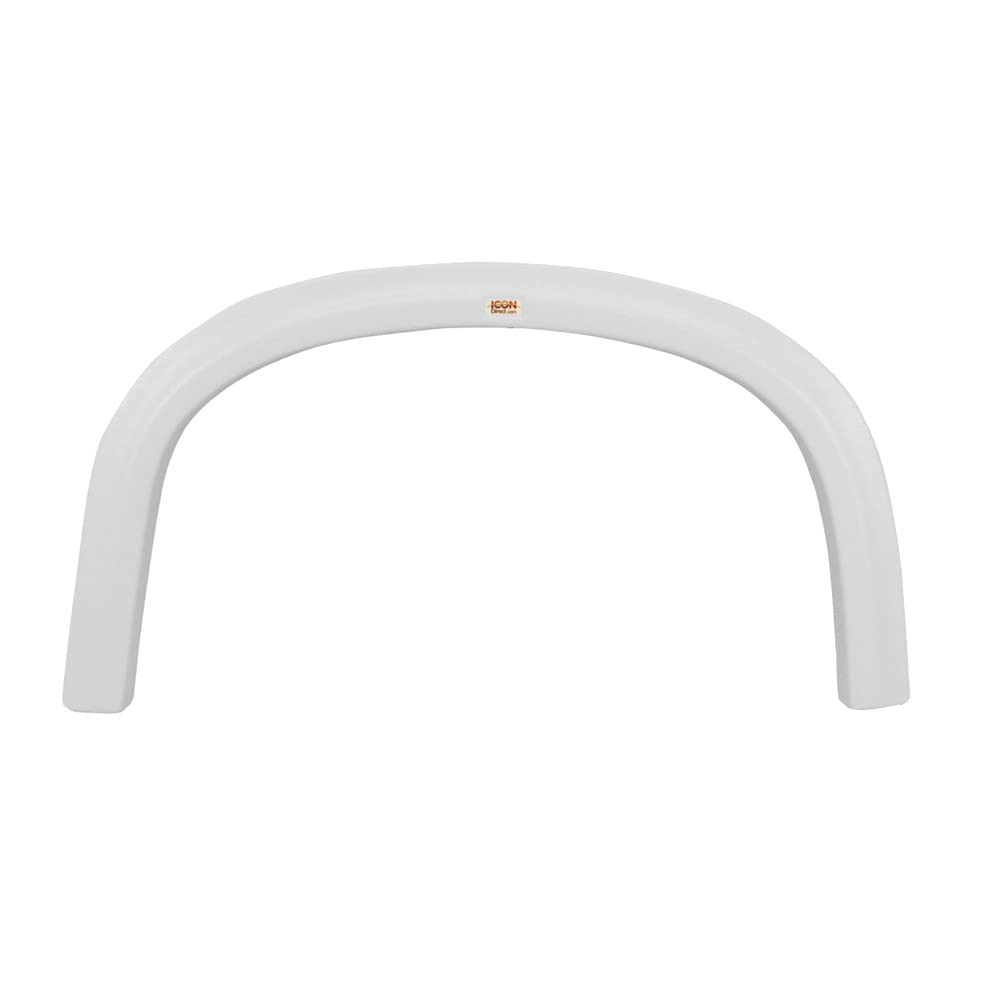 Icon 12038 Single Axle Fender Skirt Fs2038 For Four Winds - Polar White