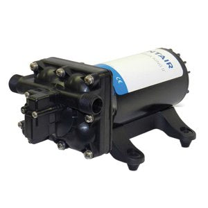 SHURflo 4158-163-E75 Fresh Water Pump, 5 gpm, 1/2-14 MNPSM Inlet x 1/2-14 MNPSM Outlet