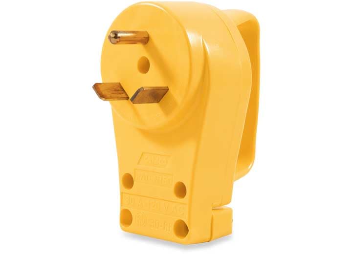 Camco 55242 30A Plug With Powergrip - Bulk