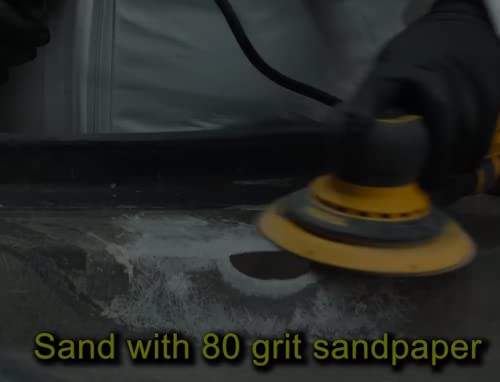 Raptor Fiberglass Repair Kit, All-In-One Automotive & Home Set, Long-Lasting, Durable & Easy To Use