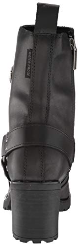 Harley-Davidson Footwear Women'S Rr-Howell Motorcycle Boot, Blk 7'''' Harness, 10