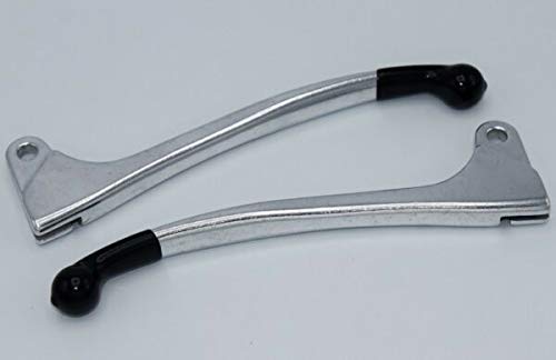 I5Motorcycle I5 Front Brake & Clutch Levers Compatible With Honda Cb Cj Cl Cm Cr Ct Mr Mt Sl Tl Xl Xr 90 100 125 175 185 200 250