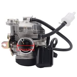 Alonegoer 49Cc 50Cc Scooter Carburetor Gy6 Compatible With 4 Stroke Taotao Carburetor 18Mm Big Bore 139Qmb 139Qma Pd18J Engines Moped Atv Go Kart Quads Buggy Kymco