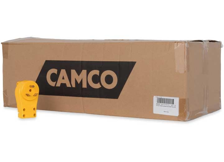 Camco 55242 30A Plug With Powergrip - Bulk