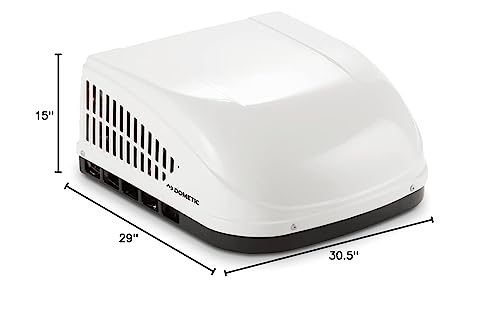 Dometic B59516.XX1C0 Brisk II Polar White Air Conditioner (15,000 BTU 410A)