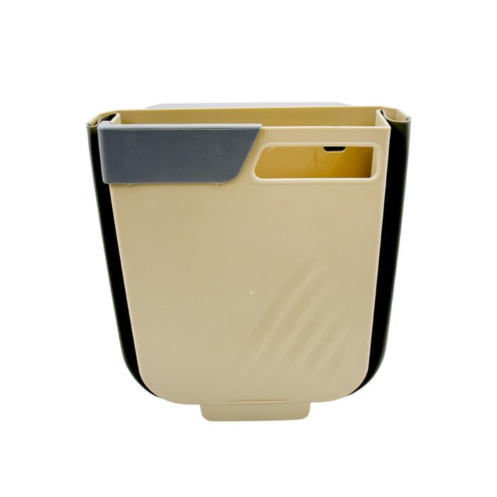 Hyronix Collapsible Hanging Trash Can for Kitchen, Office, Bathroom, and Car