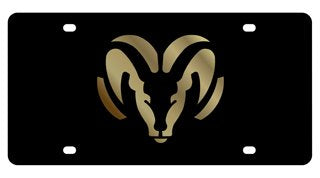 Eurosport Daytona - Compatible With Dodge Ram Logo License Plate