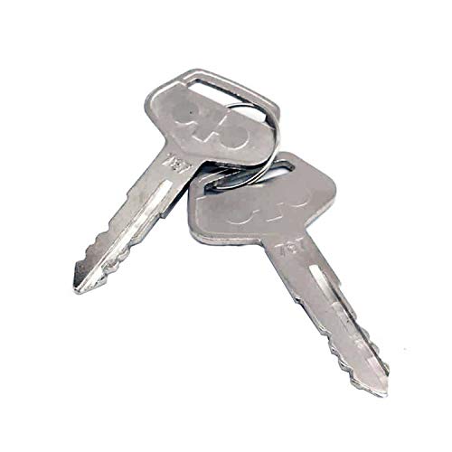 Pair (2 Keys) Komatsu Equipment Key-Ignition Key For Komatsu, Kalmar, Dressta, Sakai, Part Number 787 Keys 2019