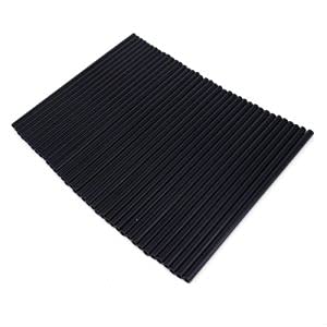 Jfg Racing Spoke Skins Covers,72Pcs Black Dirt Bike Spoke Covers Wheel Rims Wraps Pipe Trim For 8-21 Rims,Universal For Motorcycle Bicycle Wheelchair Decoration