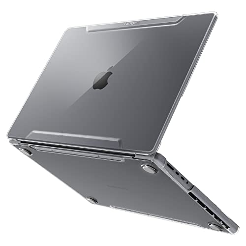 Spigen Thin Fit Designed For New Macbook Pro 14 Inch Transparent Hard Shell Case With M4/Pro/Max (2024) And M3/M2/M1/Pro/Max (20