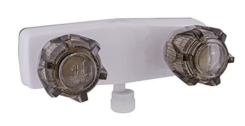 Valterra Phoenix Faucets Pf213243 Dual Handle 4 Shower Valve With Vacuum Breaker - White