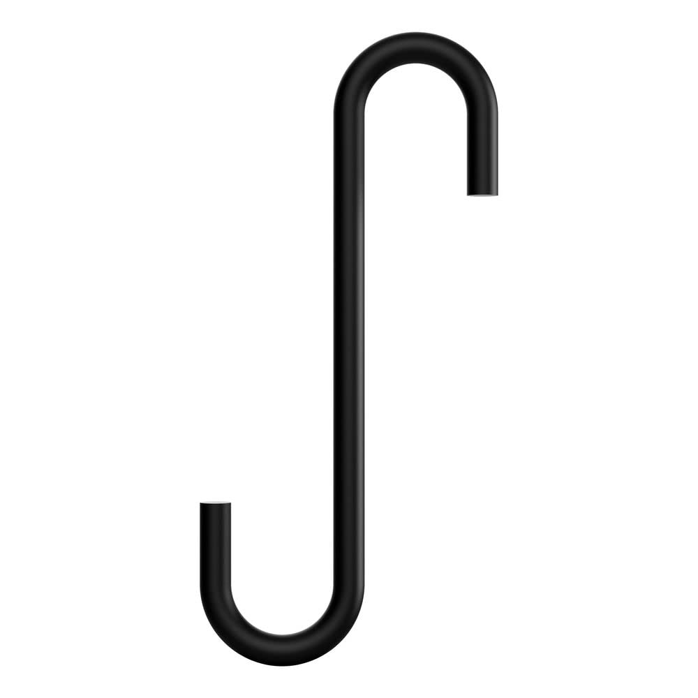National Hardware N275-514 Modern S Hook Small, 4-3/4'', Black