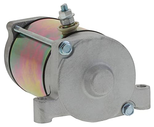 New 12 Volt Starter Compatible with Yamaha Grizzly Kodiak Rhino & Wolverine 400 450 600 660 ATV 2002-2010 Replaces 5KM-81890-00-00 242-06127 RS41234 71-26-18759 4WV-81800-00-00 4WV-81890-00-00