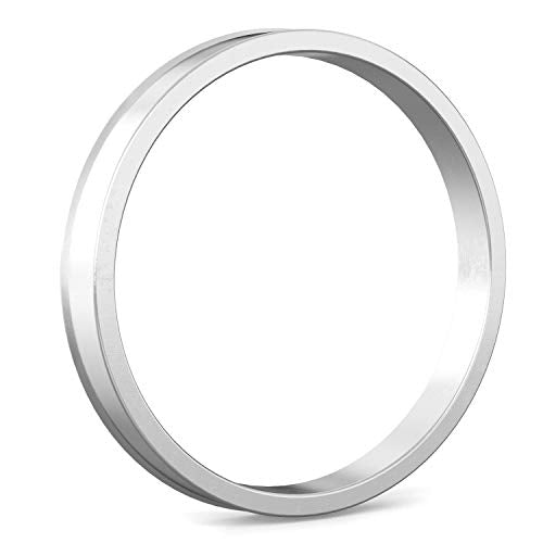 Stancemagic Hubcentric Rings (Pack Of 4) - 72.6Mm Id To 74.1Mm Od - Silver Aluminum Hubrings - Only Compatible With Bmw With 72.