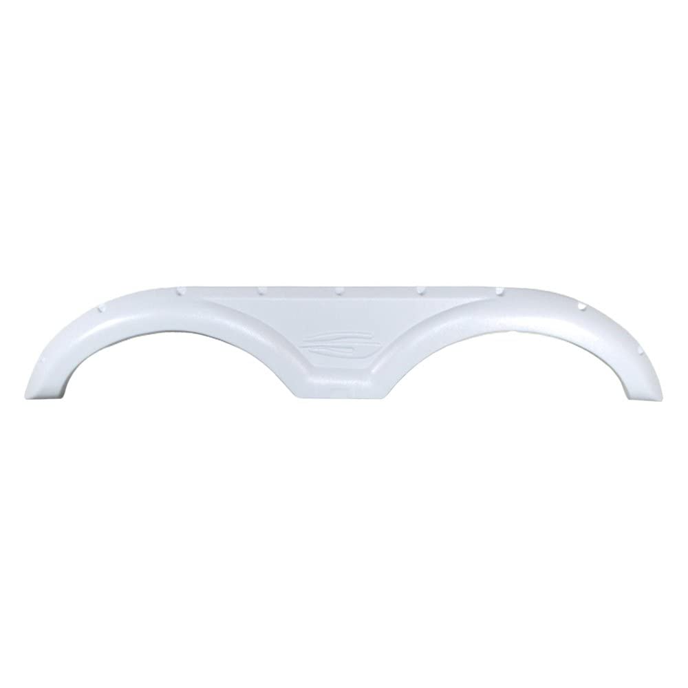 ICON 12686 Tandem Axle Fender Skirt FS2333 for Gulf Stream - Polar White