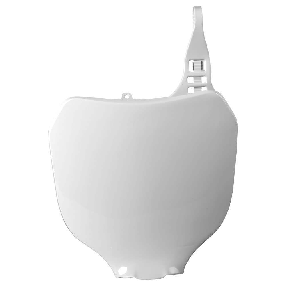 Polisport Front Number Plate White For Yamaha Yz250F 2001-2005