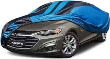 Kaugung Car Cover Custom Fit Chevy Chevrolet Malibu(2016-2025) Waterproof All Weather For Automobiles