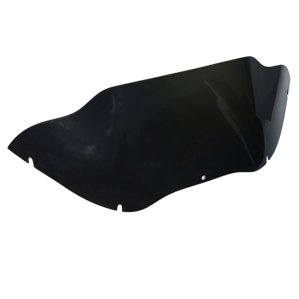 WYNMOTO 9.5'' Black Windshield Windscreen Wind Splitter Compatible for 98-13 Harley Davidson Touring Road Glide FLTR 1998-2013 (