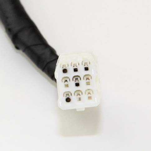 Kool Vue Mirror Compatible with 2013-2015 Mazda CX-5 Passenger Side In-housing Signal Light, Manual Folding, Paintable, Power Glass