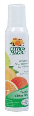 Citrus Magic Freshening Spray Tropical Citrus Blend Scent Can 3.5 Oz