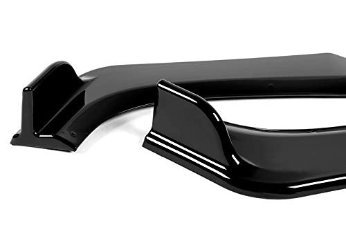 Q1-Tech Front Bumper Lip fit for compatible with 2009-2012 BMW E90 Sedan 3-Series 328i 325i 335d, Front Bumper Lip Spoiler Air C