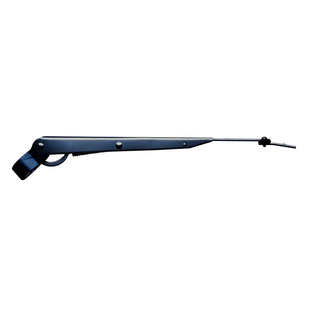 Marinco 33014A Wiper Arm, Deluxe Black Stainless Steel Single, 14''-20'' Adjustable