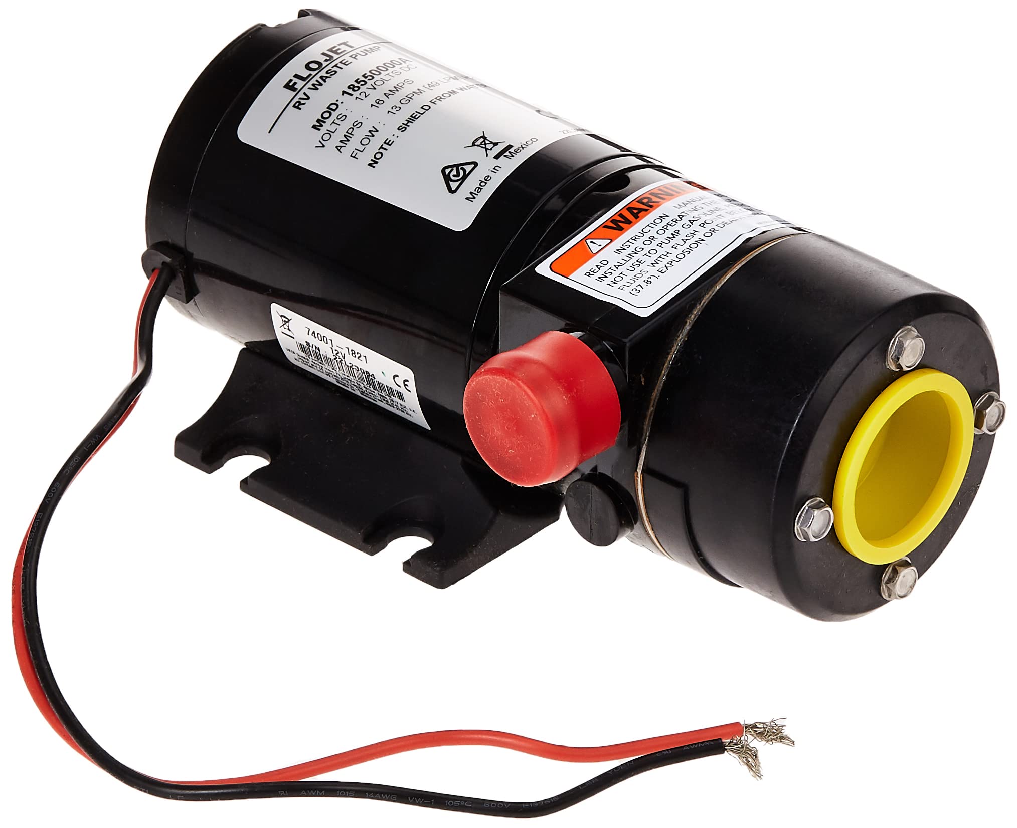 Flojet Xylem Flojet 18550000A 13 Gpm Rv Macerator Pump