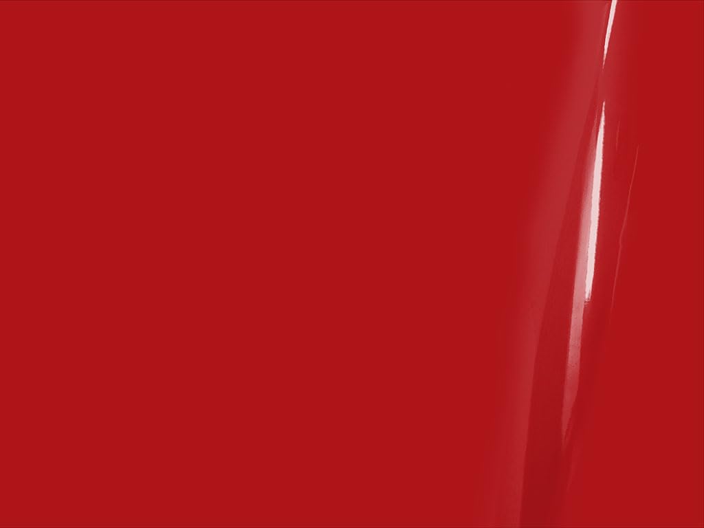 Rvinyl 3M 2080 G13 Vinyl Car Wrap Film - Gloss Hot Rod Red - 1ft x 1ft Vehicle Sheet Roll