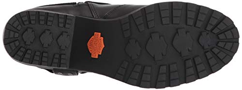 Harley-Davidson Footwear Women'S Rr-Howell Motorcycle Boot, Blk 7'''' Harness, 10